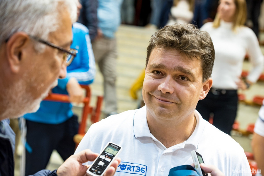 Frank Tamás: Lelkes, szívós, kiválóan védekező csapat érkezik hozzánk (archív fotó)