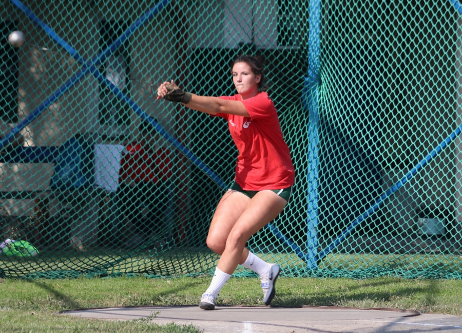 Gombás Petrának már csak 14 cm hiányzik a junior vb kiküldetési szintjéhez - Fotó: VEDAC (archív)