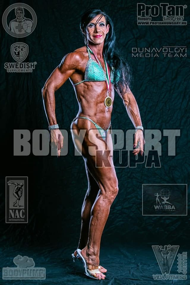 Anikó számára aranyat ért a bronz - Fotó: BodySport Kupa