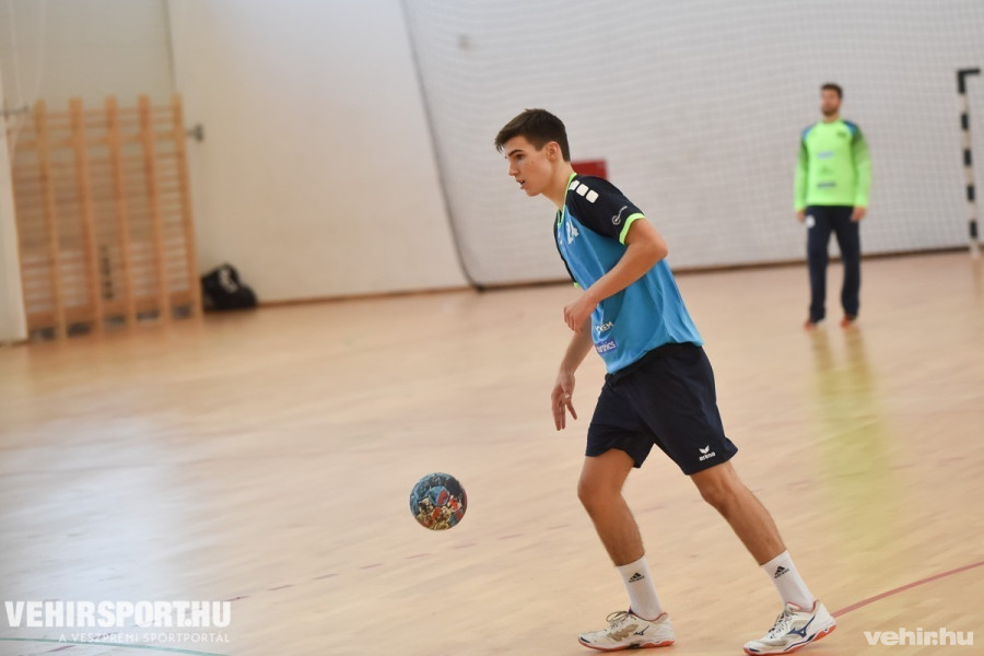 Fazekas Gergő hétszer zörgetett hálót a mérkőzésen (archív fotó)