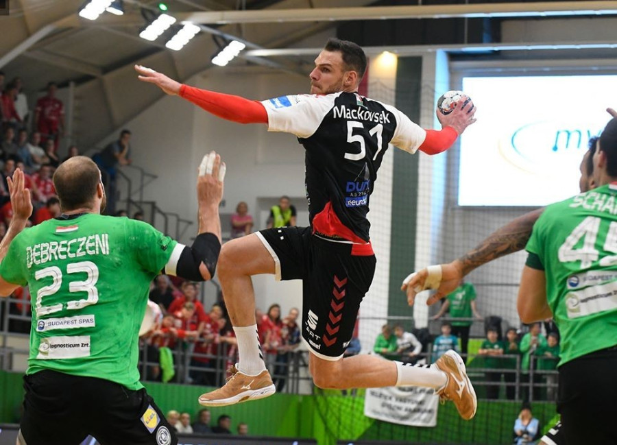 Mackovsek öt gólt szerzett az FTC ellen - Fotó: Vörös Dávid -Telekom Veszprém