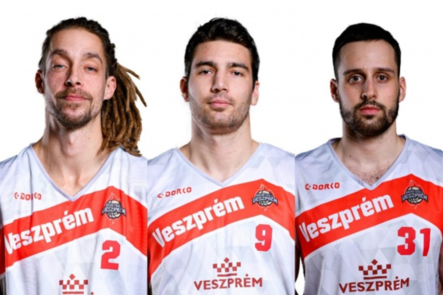 Körtélyesi, Kovács és Mucza - Fotó: veszpremkosar.hu
