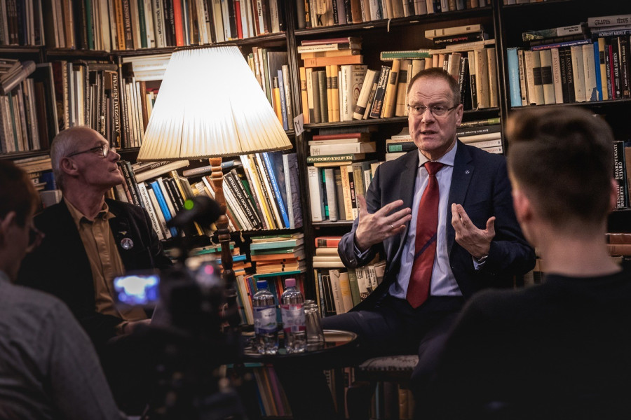 Navracsics Tibor a Veszprém-Balaton 2023 Európa Kulturális Fővárosa (EKF) program kormánybiztosa is egyben. Archív felvétel.