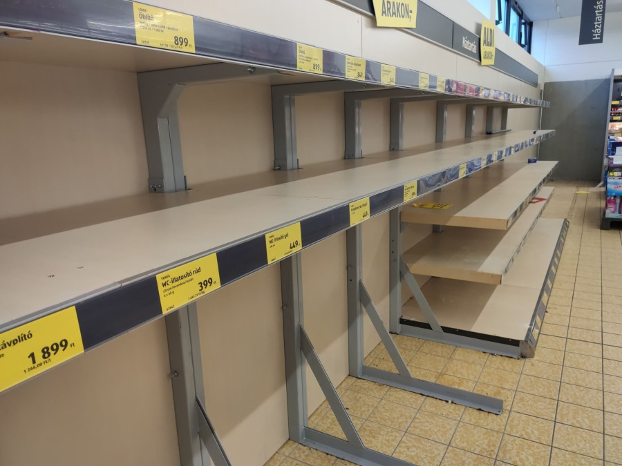 A tisztítószerek is kelendőek