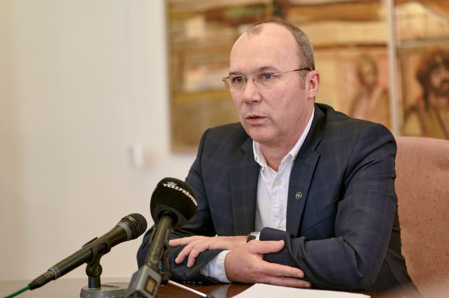 Porga Gyula polgármester (archív)