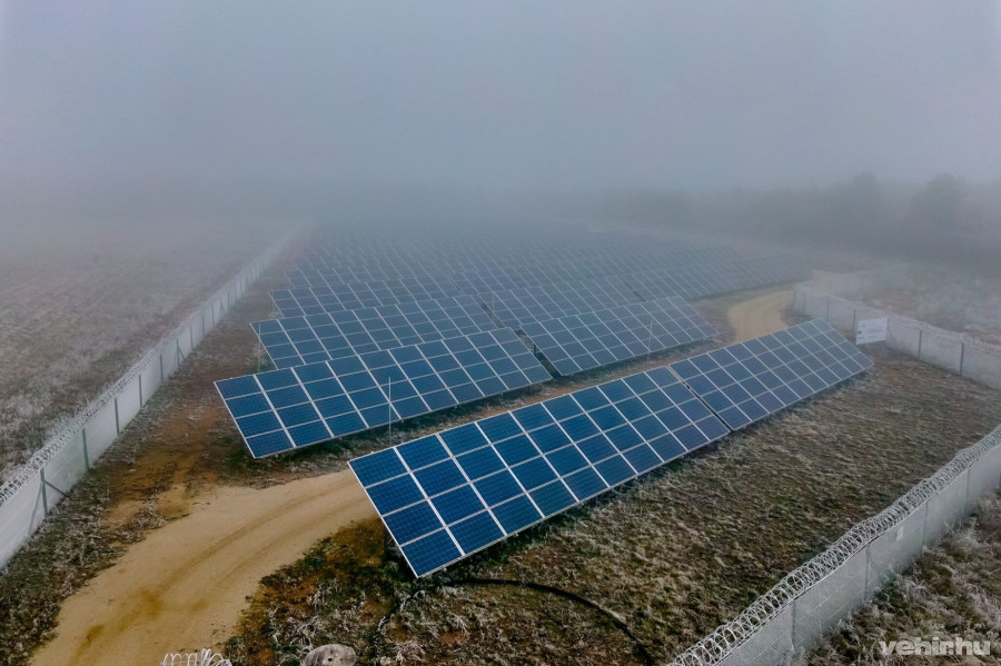 Napelempark Veszprém mellett