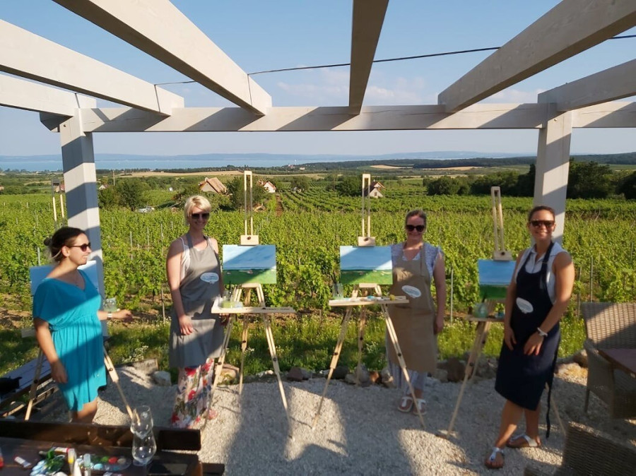 Az alkotás színhelye. Fotó: Tagyon Birtok archív