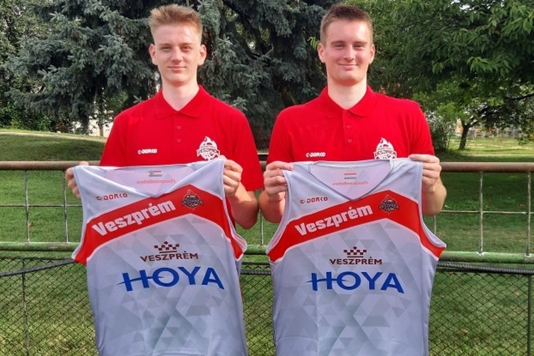 Sipos Mátyás és Gaál Bence - Fotó: veszpremkosar.hu