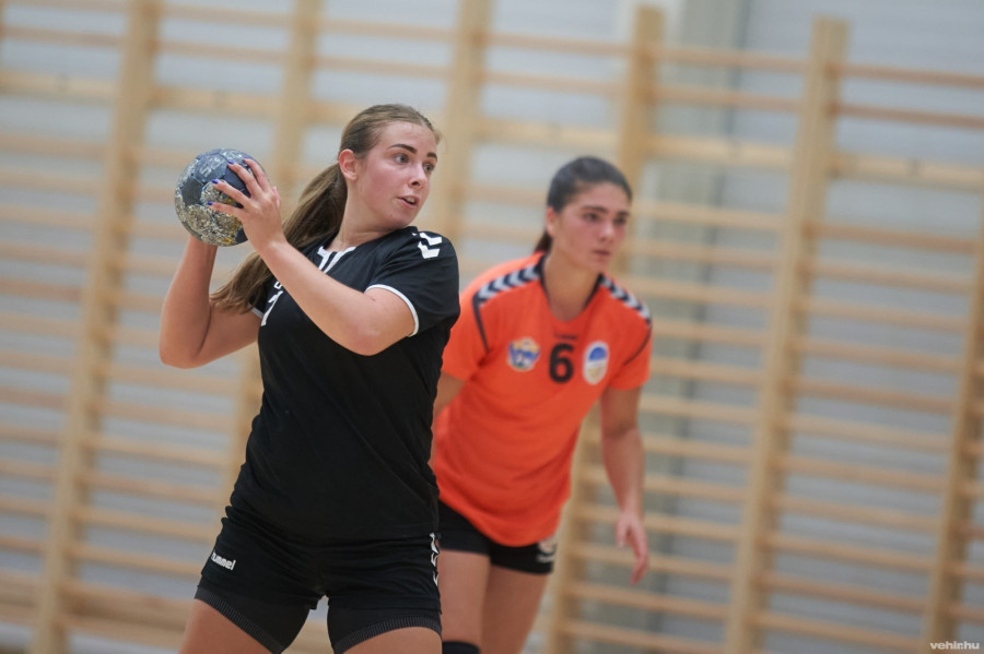 Pete Zsanna kilenc találattal a VPSE legeredményesebb játékosa volt (archív fénykép)