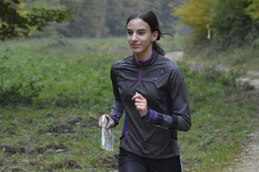 Gaschler Emma, az N16 kategória győztese verseny közben - Fotó: Bálint Mónika