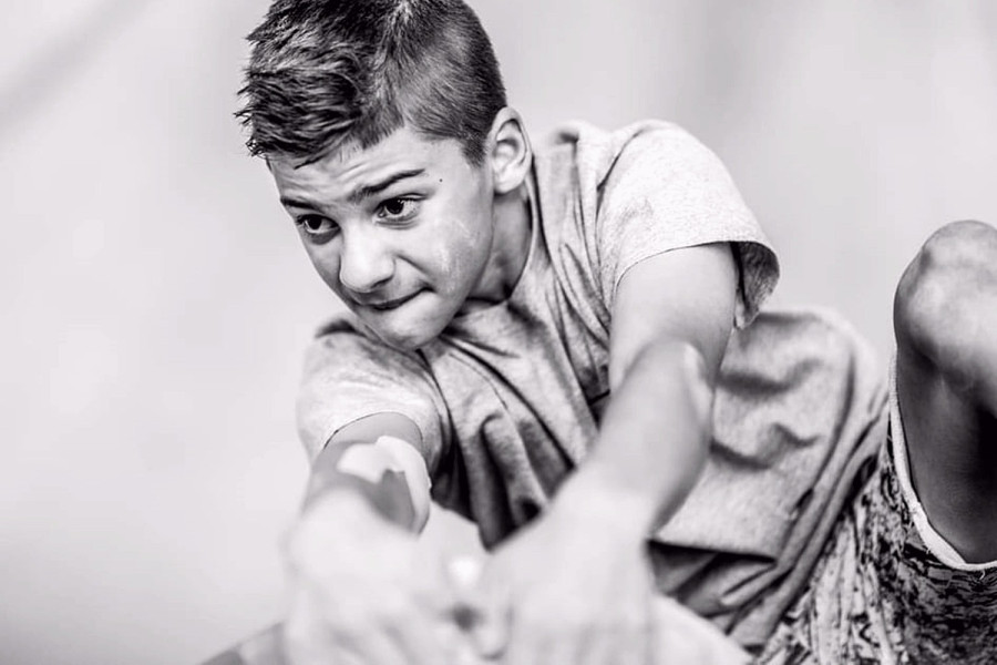 Boros Boldizsár hazánk egyik legnagyobb ígérete falmászásban