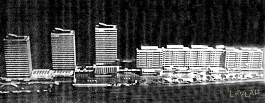 Korabeli tervek Veszprém belvárosára (forrás: tervlap.hu)