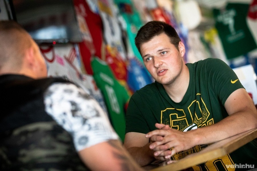 Borbély Ádám megbecsülve érzi magát Veszprémben (archív fénykép)