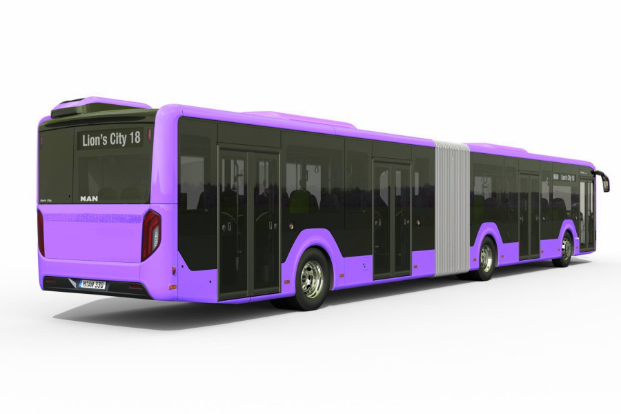 Csuklós buszok püspöklilában (fotó:magyarbusz.info)