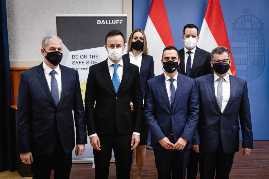 Balluff is részesült a kormány beruházásokat segítő támogatásában