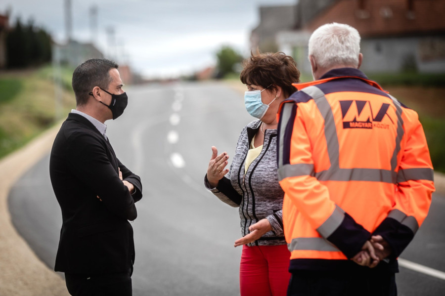 A Magyar Falu Program keretében többek közt az olaszfalui utak is megújultak