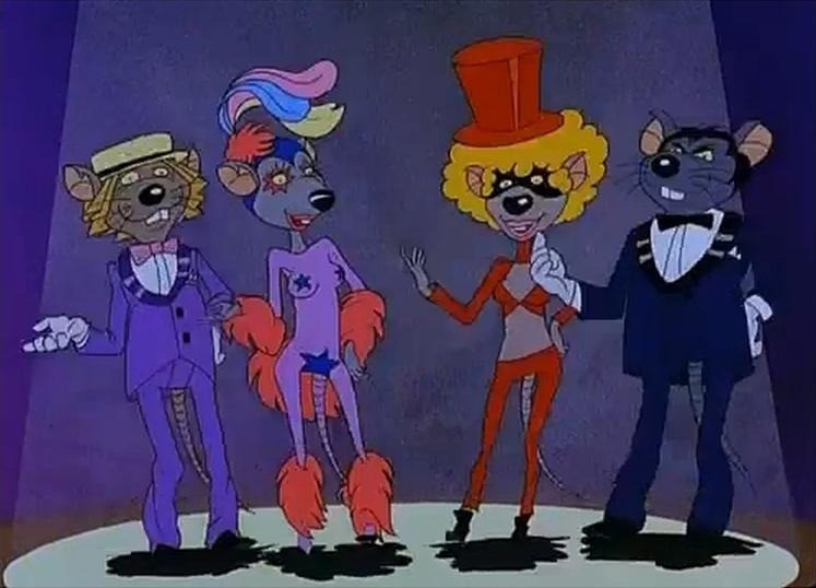 Rágcsálók a filmvásznon - részlet a Macskafogó c. filmből