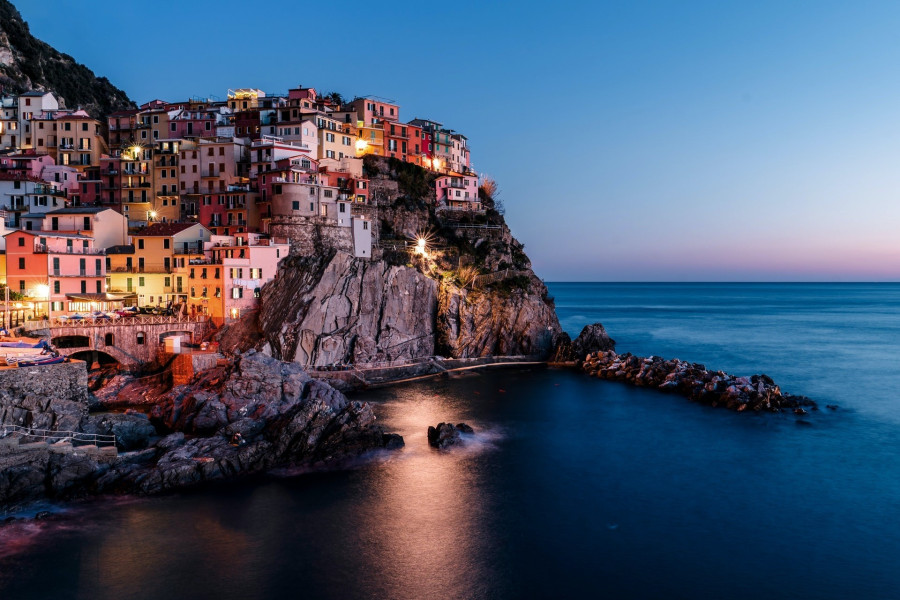 Manarola ( Fotó: Bjorn Snelders on Unsplash)