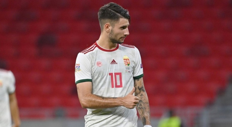 Százszázalékos fizikai állapotban van Szoboszlai Dominik - Fotó: MLSZ (archív)