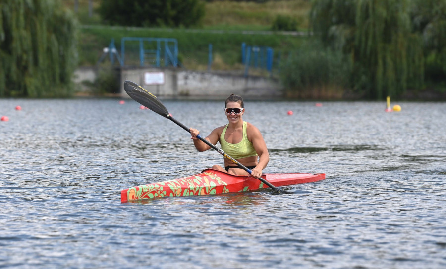 Medveczky Erika kajakozó - Fotó: MTI/Bruzák Noémi (archív)