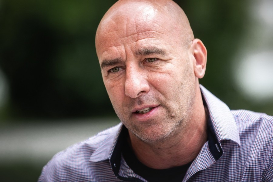 Éles József: Nehéz feladat lesz kivívni a bennmaradást (archív fénykép)