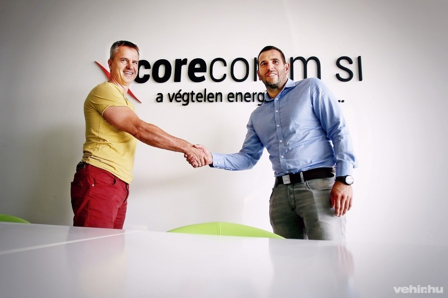 Horváth Balázs ügyvezető és Finta Péter