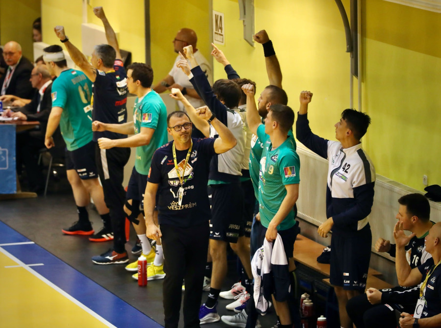 Simán nyert Egerben a Tombor-csapat - Fotó: Fejér-B.Á.L. Veszprém Facebook (archív)