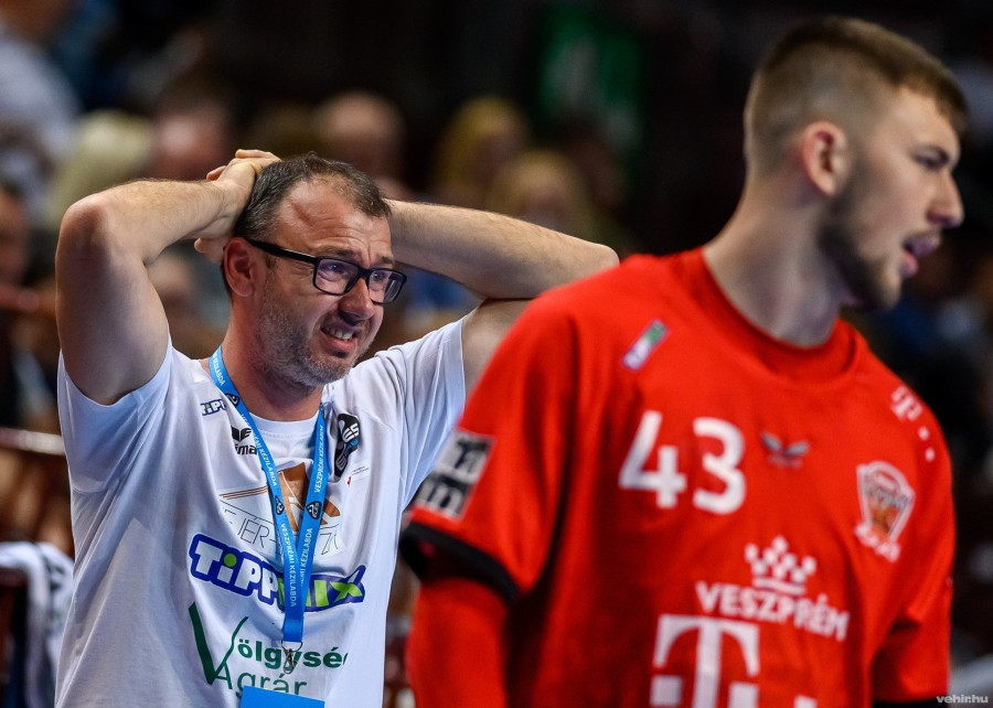 Tombor Csaba az idény végén távozik Veszprémből a Tatabánya hívására (archív fénykép)