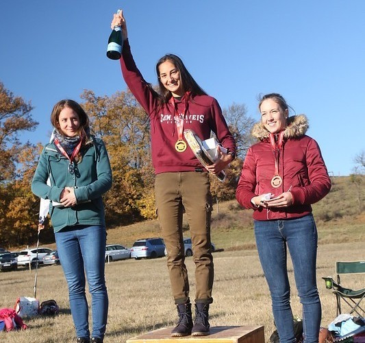 Mérő Dominika a dobogó tetején