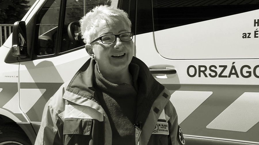 Elhunyt dr. Wlassics Katalin, az Év mentőse