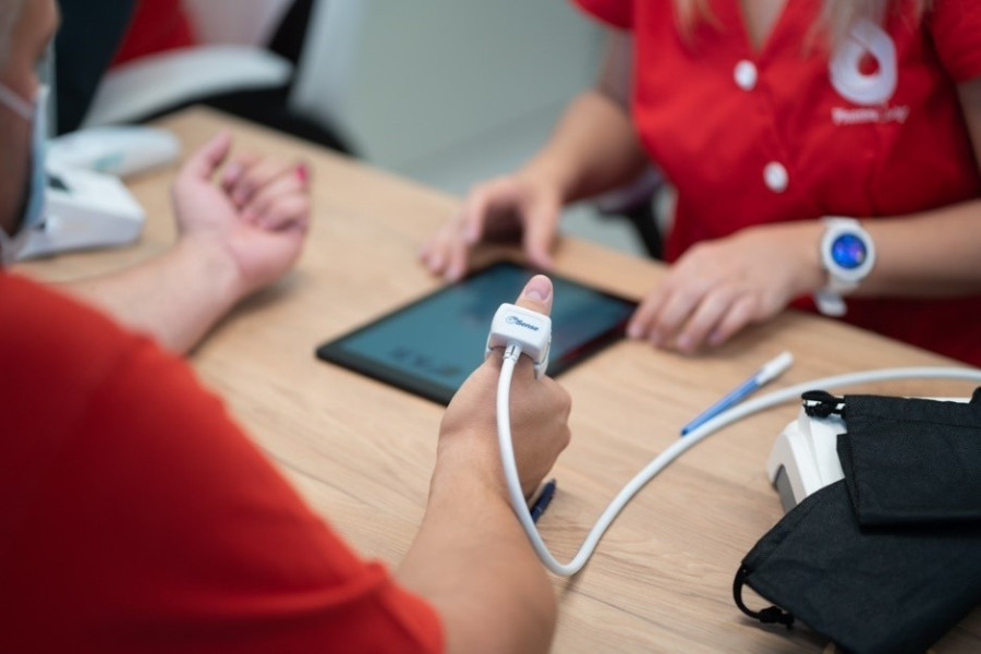 Az alkalmassági vizsgálat egyik momentuma, a hemoglobinmérés