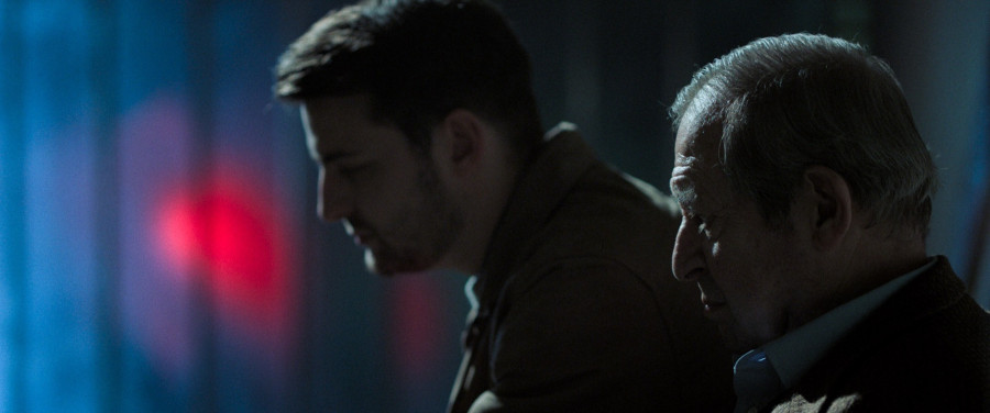 Blahó Gergely és Jordán Tamás a filmben