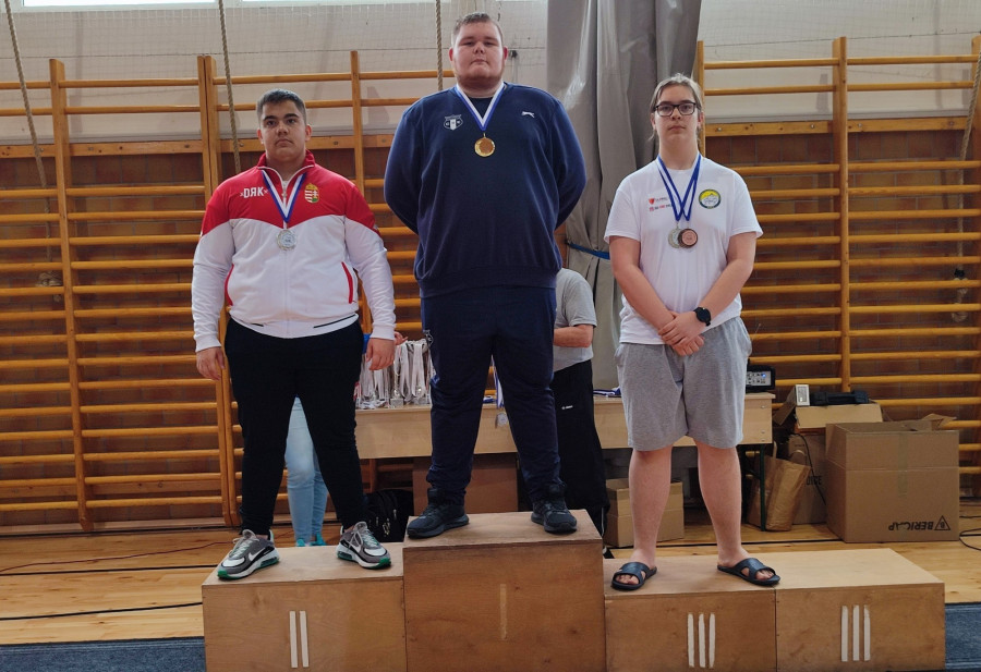 Barnóczki Boldizsár aranyérmes lett - Fotó: Centrum SE