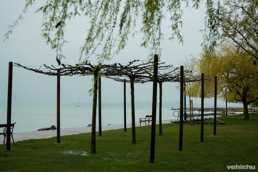 Szeles, hűvös, esős időjárás jutott az 50.alkalomra, a fürdőzőket azonban ez se tartotta vissza.