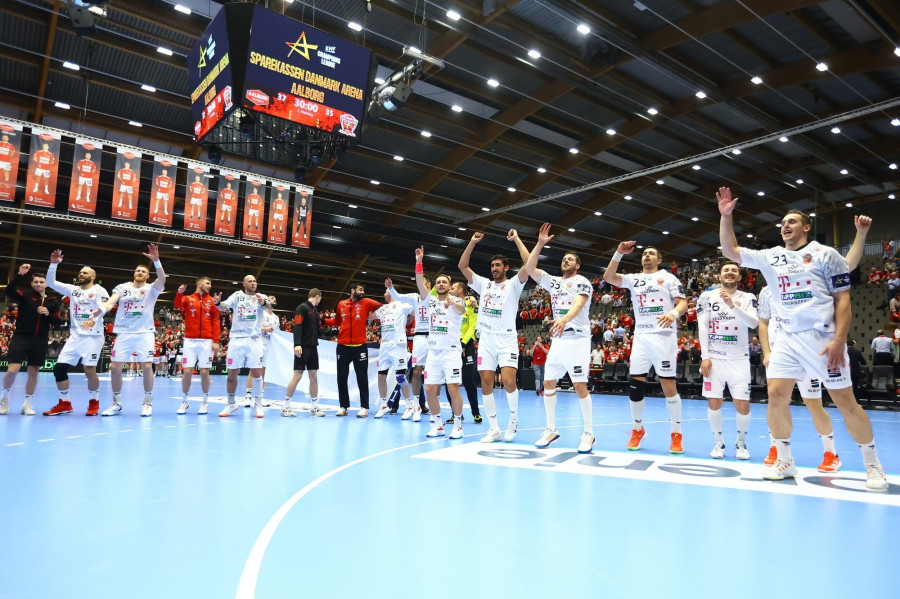 A Veszprém hetedszer léphet pályára a kölni tornán - Fotó: MTI/Kovács Anikó