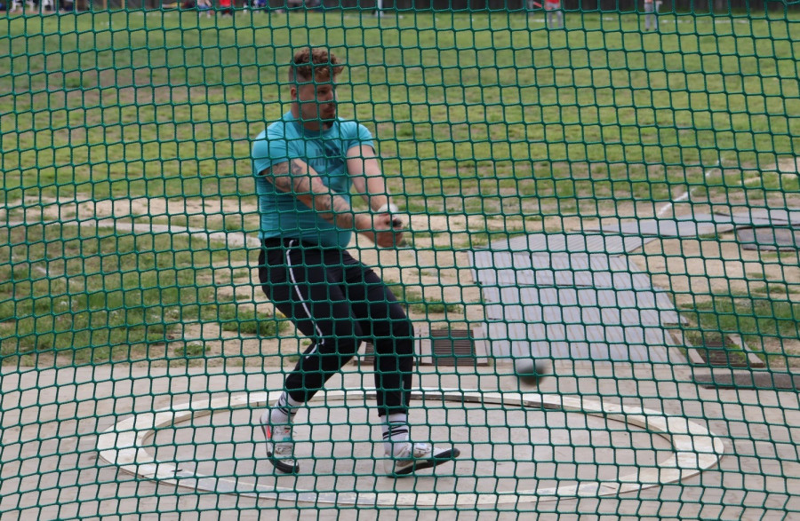 Pásztor Bence 73.26 méterrel bronzérmes lett - Fotó: VEDAC