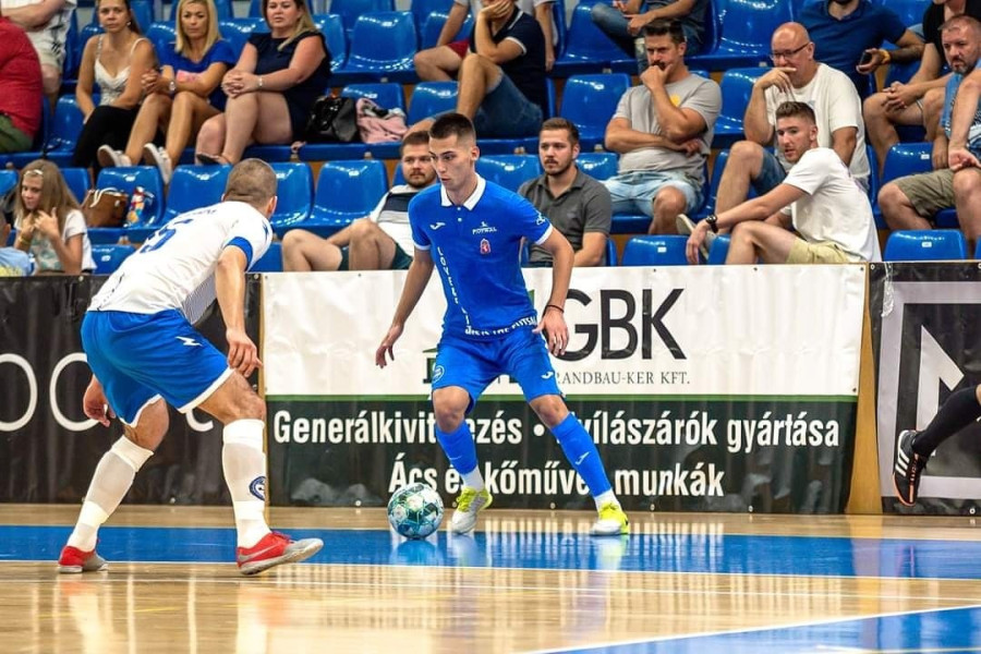 Alekszandr Gavrilovics Veszprém folytatja (fotó: Balaton Bútor FCV)