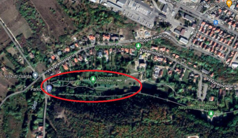 A kivitelezés helyszíne