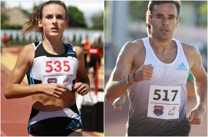 Bartha-Kéri Bianka és Szögi István személyében két veszprémi atléta is ott lesz az Eb-n - Fotó: MASZ (archív)