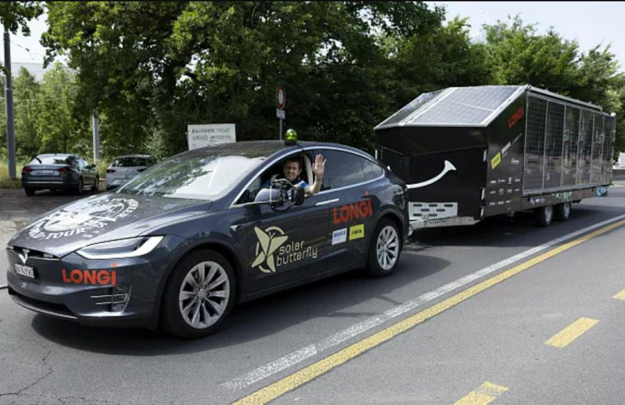 Louis Palmer és a SolarButterfly