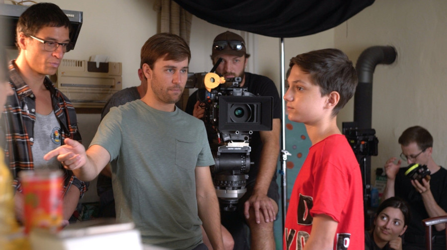 Az utca másik vége forgatásán ( Fotó: Samir Ljuma)