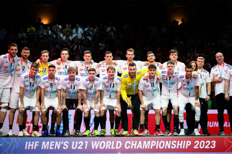 A magyar válogatott a második helyen zárta a korosztályos vb-t - Fotó: IHF
