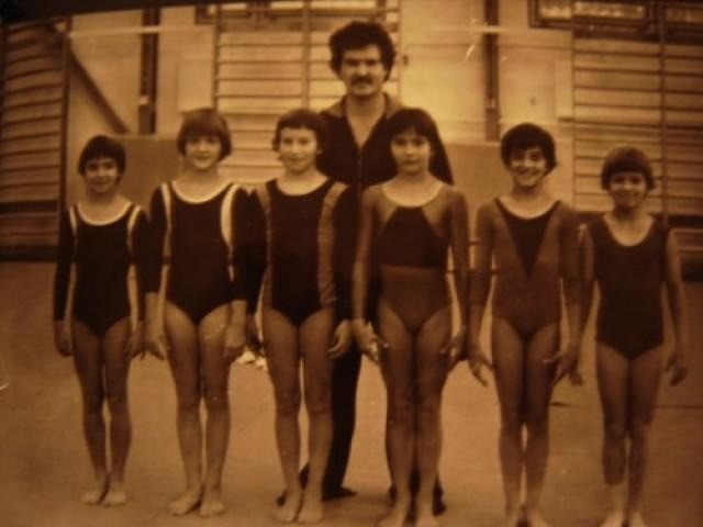 Horváth Péter a legtehetségesebb tanítványaival