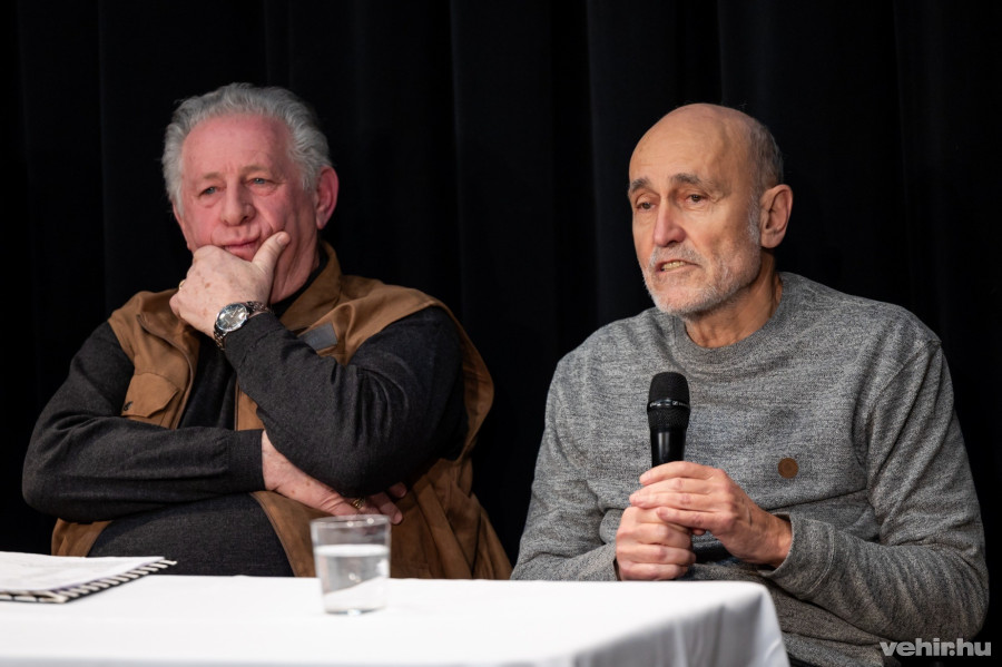 Szenes István és Szendrő Péter (Fotó: Szalai Csaba)