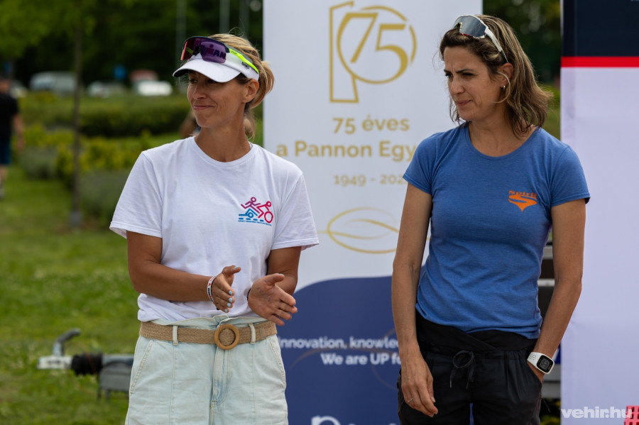 Somogyi Zsófia és Brassay Réka, a két főszervező a Spirit SC részéről