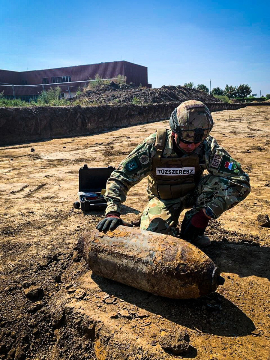 Fotó: Bólyi Bálint törzsőrmester / MH 1. Tűzszerész és Folyamőr Ezred / Facebook