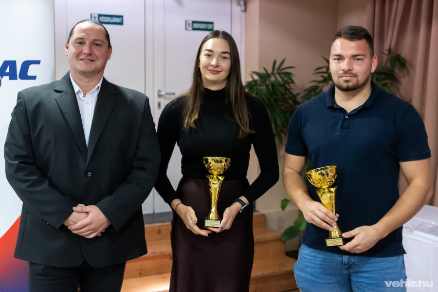 Balról jobbra: Török Krisztián, Csatári Jázmin és Czeller Gábor Sándor