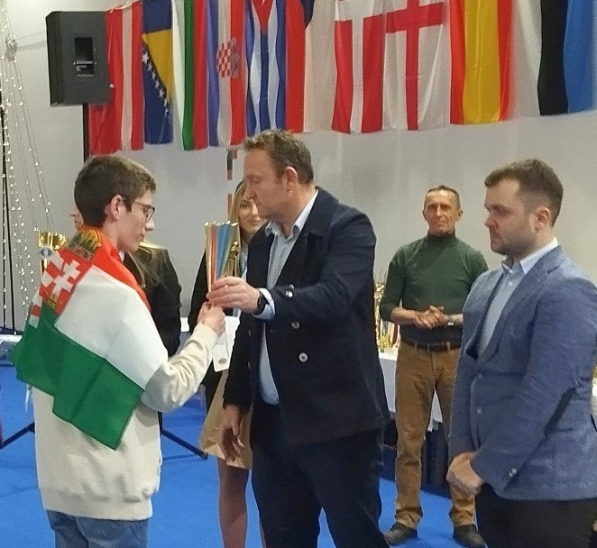 Kolimár Kristóf bronzérmet szerzett Szlovéniában - Fotó: Kolimár Pál