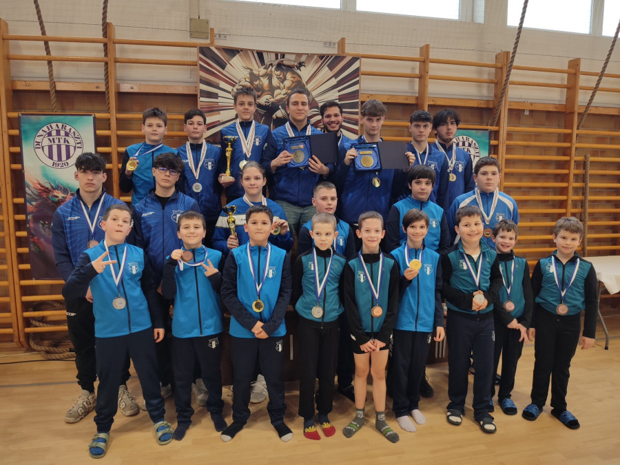 A veszprémi csapat - Fotó: Centrum SE