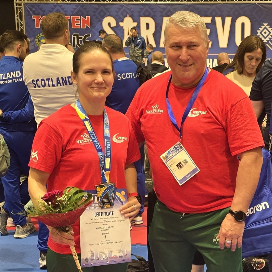 Bécsi Nikolett és Vajky László - Fotó: VEDAC